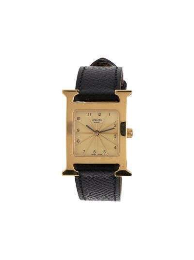 Hermès наручные часы Heure H 20x30 мм 1999-го года