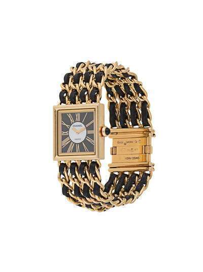 Chanel Pre-Owned наручные часы Mademoiselle pre-owned с логотипом
