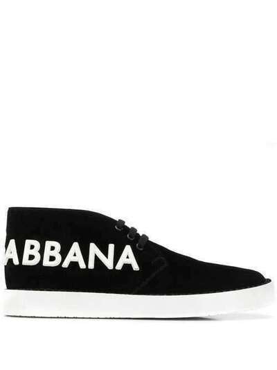 Dolce & Gabbana высокие кроссовки с логотипом A10404AU350