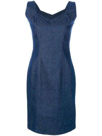 John Galliano Pre-Owned джинсовое платье без рукавов