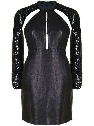 Yves Saint Laurent Pre-Owned приталенное платье