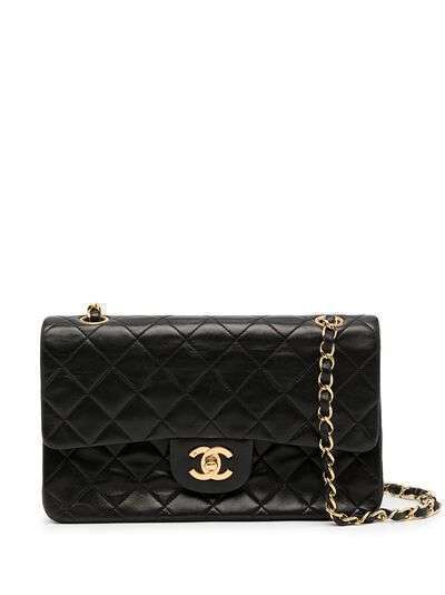 Chanel Pre-Owned маленькая сумка на плечо Double Flap 1991-1994 годов