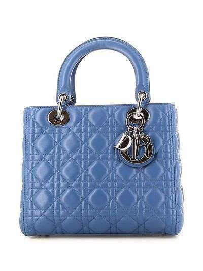 Christian Dior сумка Lady Dior среднего размера pre-owned 2010-х годов