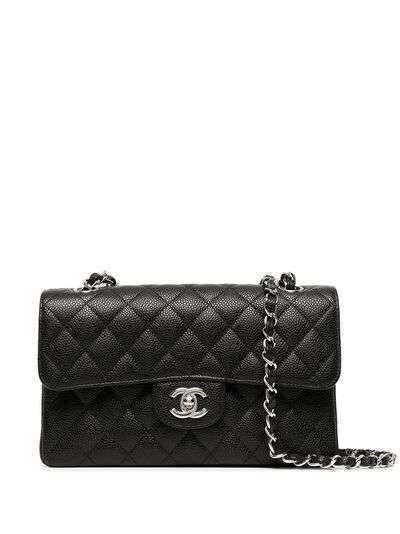 Chanel Pre-Owned маленькая сумка на плечо Double Flap 2010-х годов