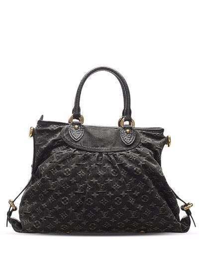 Louis Vuitton сумка-тоут Denim Neo Cabby MM pre-owned с монограммой
