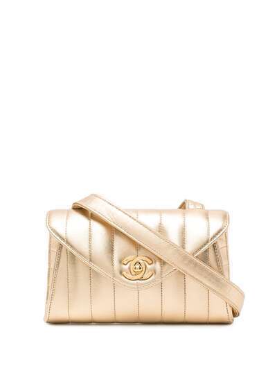 Chanel Pre-Owned сумка через плечо Mademoiselle 1995-го года с логотипом CC