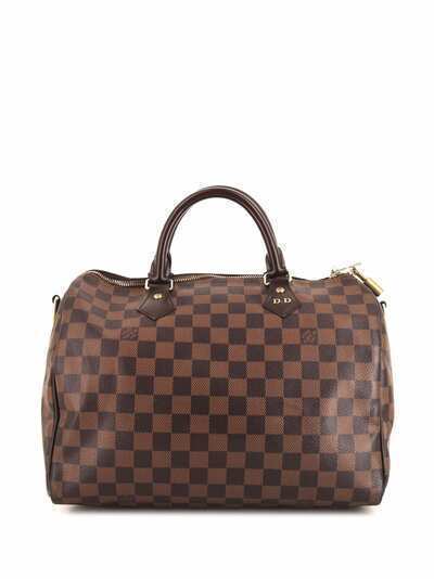 Louis Vuitton сумка Damier Ebène Speedy 30 pre-owned