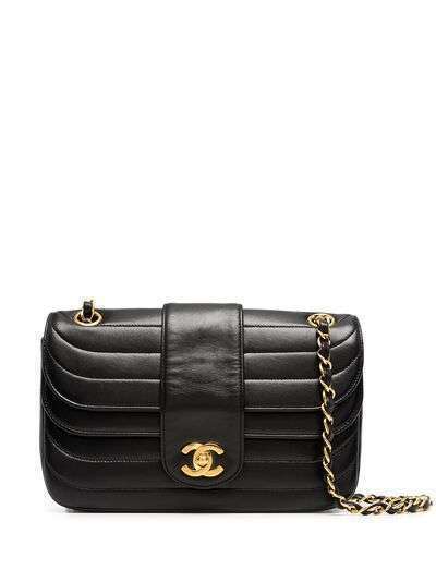 Chanel Pre-Owned стеганая сумка на плечо Mademoiselle 1992-го года