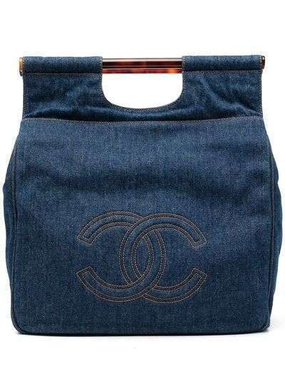Chanel Pre-Owned сумка-тоут 1997-го года с логотипом CC