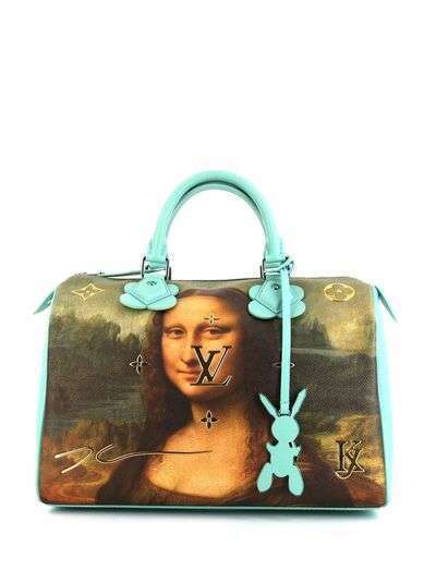 Louis Vuitton сумка Speedy Mona Lisa 2017-го года