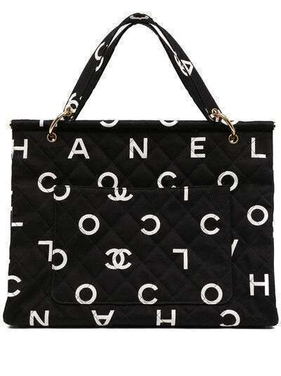 Chanel Pre-Owned сумка-тоут CC Icon 1997-го года