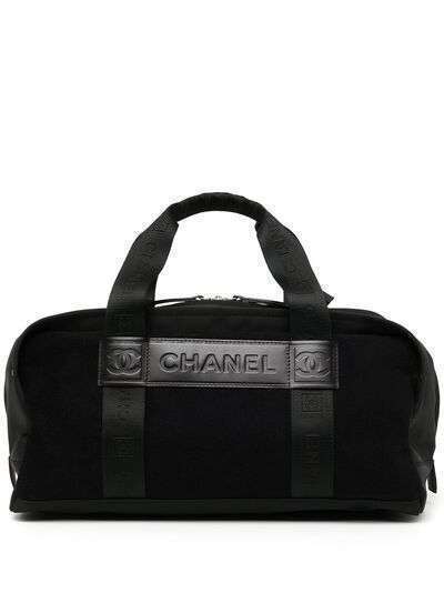 Chanel Pre-Owned сумка Sports Line Boston 2005-го года с логотипом CC