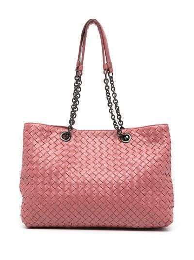 Bottega Veneta Pre-Owned сумка-тоут с плетением Intrecciato