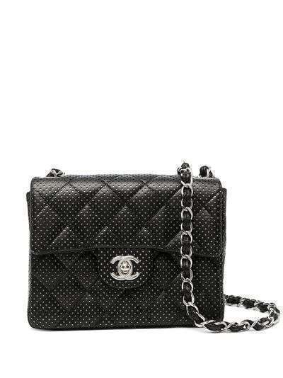 Chanel Pre-Owned мини-сумка через плечо Classic Flap 2007-го года