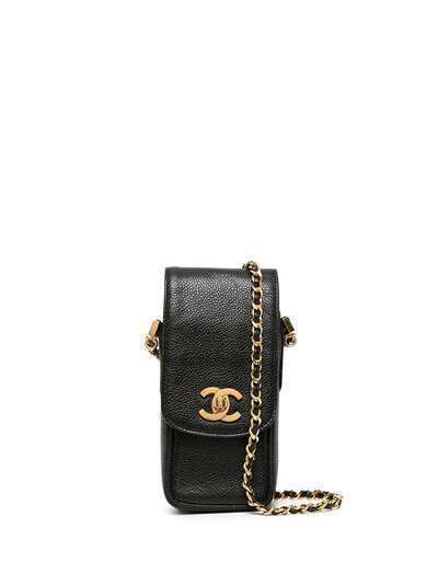 Chanel Pre-Owned сумка через плечо 1995-го года с поворотным замком и логотипом CC