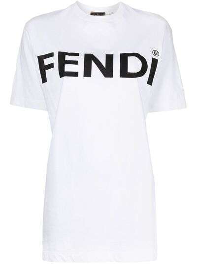 Fendi Pre-Owned футболка с логотипом 2000-2010-х годов