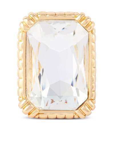 Christian Dior кольцо 1980-х годов с кристаллом