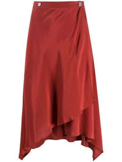 Romeo Gigli Pre-Owned юбка асимметричного кроя 1990-х годов