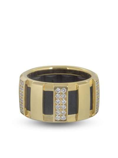 Chaumet кольцо Class One из желтого золота с бриллиантами