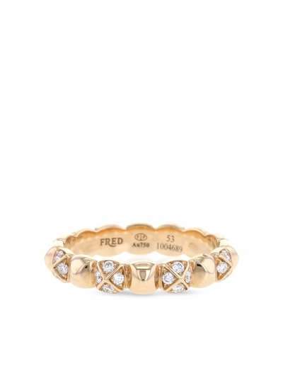 Fred кольцо Pain de Sucre Celebration из розового золота с бриллиантами