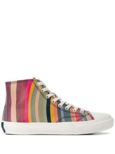 Paul Smith высокие кеды в полоску W1SKIR06ACLF90