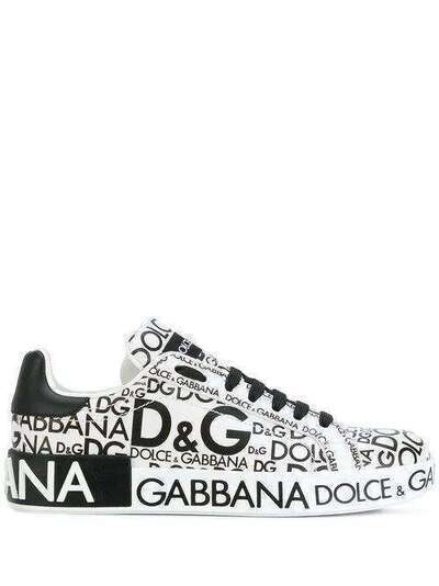 Dolce & Gabbana кроссовки с принтом логотипа CK0151AN307