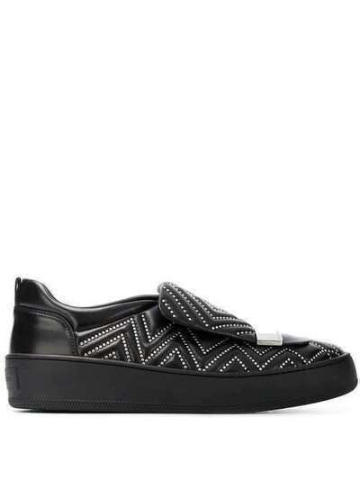 Sergio Rossi studded skater sneakers A79290MFN189