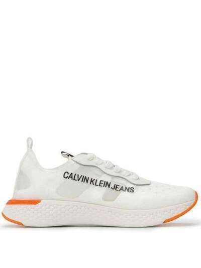 Calvin Klein Jeans кроссовки со вставками и логотипом R7808BIW