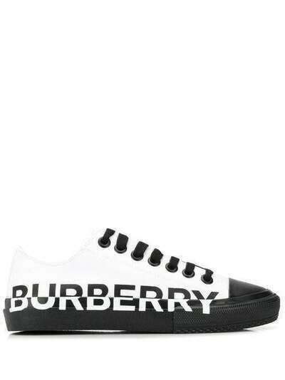 Burberry кеды с логотипом 8010910