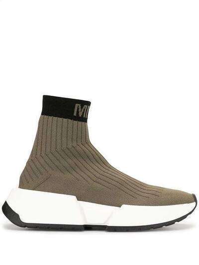 Mm6 Maison Margiela высокие кроссовки-носки S59WS0093P3120
