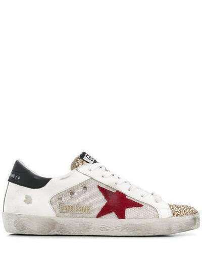 Golden Goose кеды с блестками GWF00103F000153