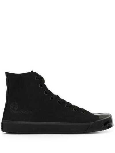 Maison Margiela высокие кеды Tabi S58WS0111P3212