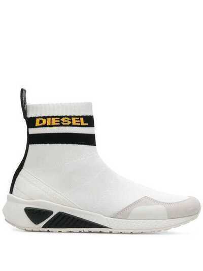Diesel logo sock boot SKBSOCKWP1755