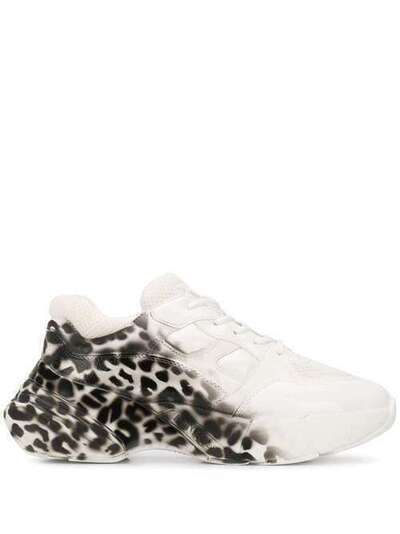 Pinko кроссовки с леопардовым принтом 1P21RHY65QZZ1