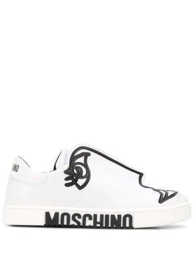 Moschino декорированные кроссовки MA15152G0AMF2