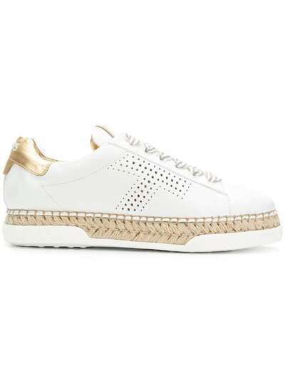 Tod's lace-up espadrille sneakers XXW96A0Y550J14