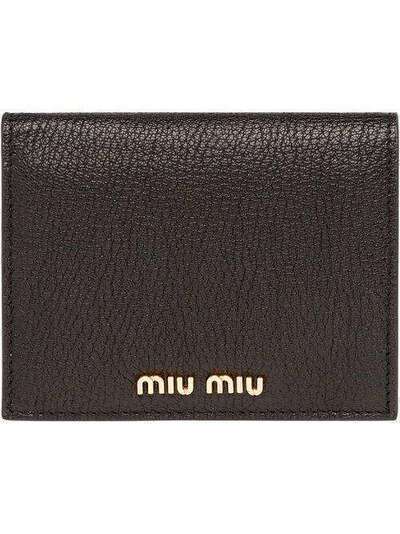 Miu Miu кошелек с бляшкой с логотипом 5MV204034