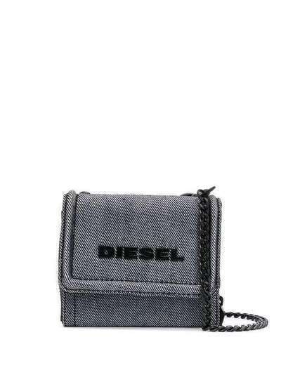 Diesel кошелек на цепочке с логотипом X06590P3007