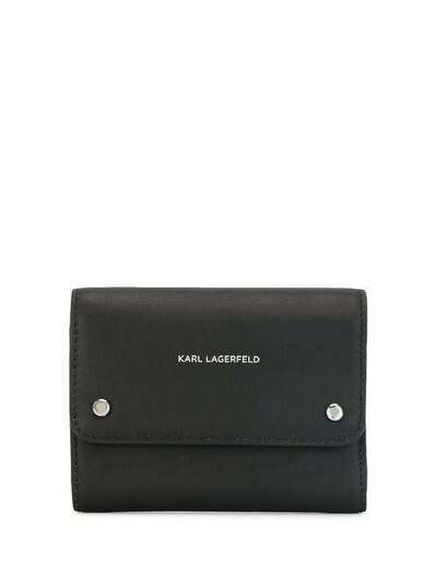 Karl Lagerfeld кошелек K/Ikon с откидным клапаном 201W3247999