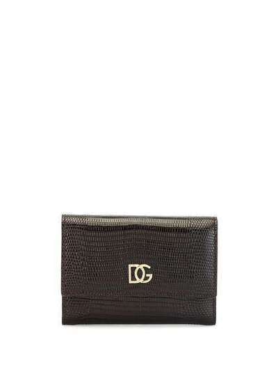 Dolce & Gabbana embossed snakeskin-effect wallet BI0330AX746