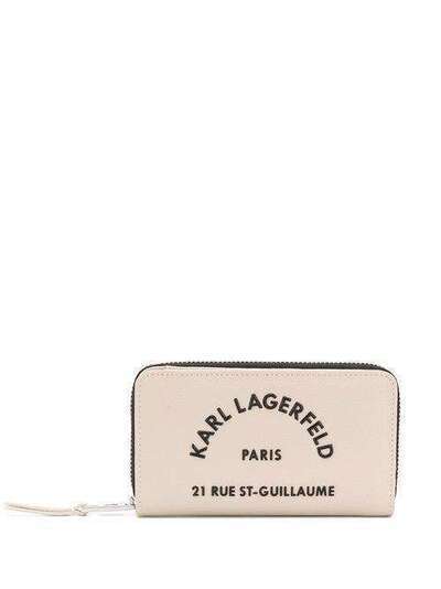Karl Lagerfeld кошелек на молнии с логотипом 201W3227191