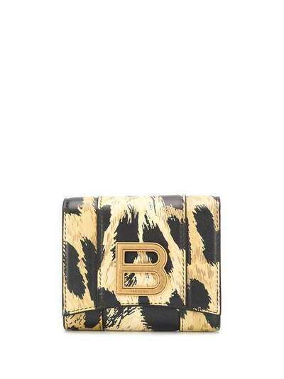 Balenciaga кошелек с леопардовым принтом 6001981BWEM