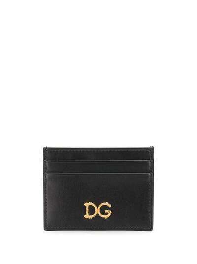 Dolce & Gabbana картхолдер с металлическим логотипом BI0330AX121