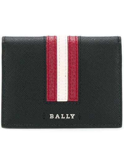 Bally кошелек с полосками и логотипом 6219216