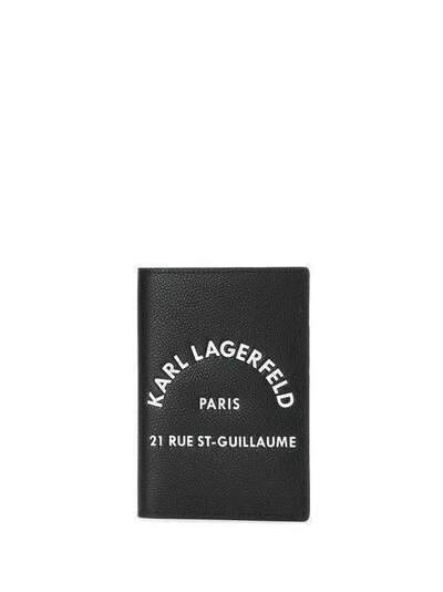 Karl Lagerfeld обложка для паспорта с логотипом 201W3225999