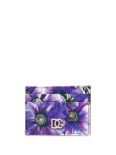 Dolce & Gabbana картхолдер с цветочным принтом BI0330AJ866