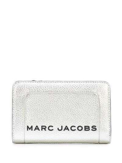 Marc Jacobs каркасный фактурный кошелек с эффектом металлик M0016185045