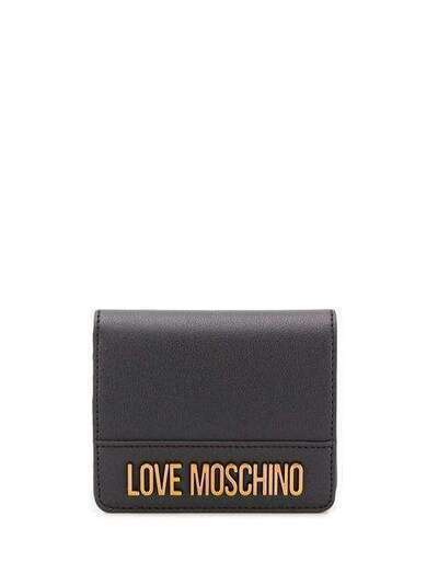 Love Moschino кошелек с металлическим логотипом JC5628PP0AKM0