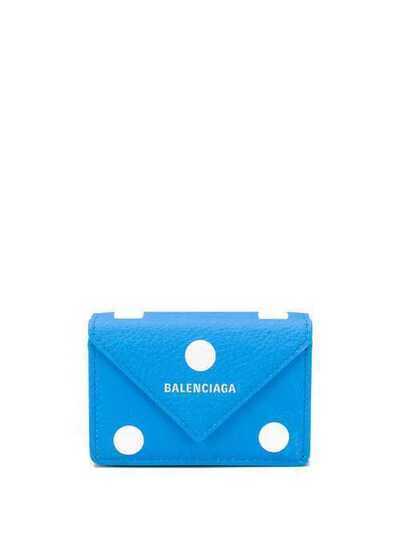 Balenciaga мини-кошелек Papier в горох 3914460ID4N4969