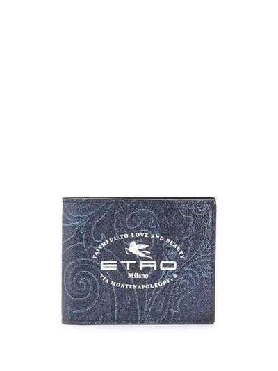 Etro кошелек с логотипом 1F5572184